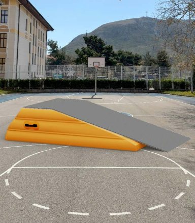 LE PLAN INCLINÉ LE PLAN INCLINÉ gonflable pour sport à roulettes